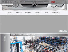 Tablet Screenshot of mkam.de